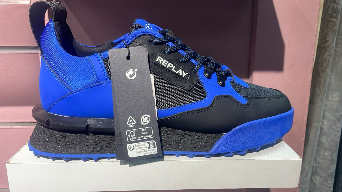 Replay Field Speed Blue Sneaker