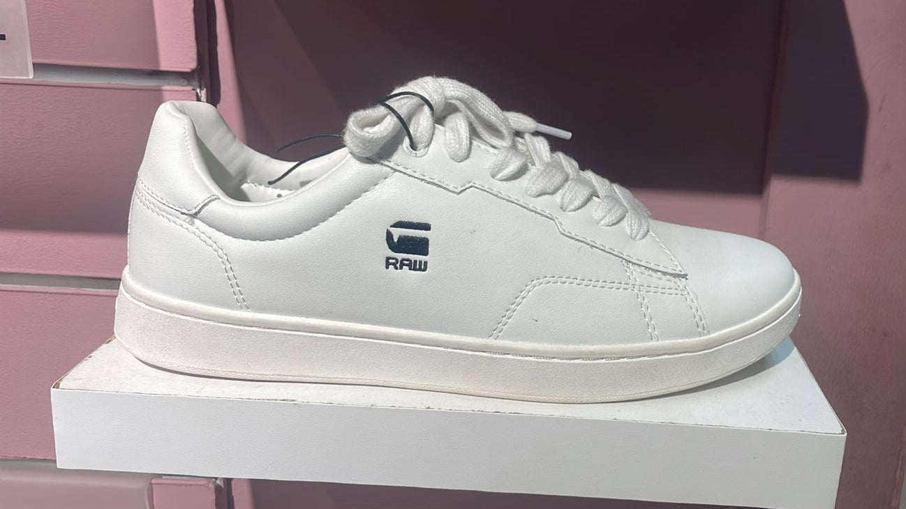 GStar RAW Cadet Leather Sneakers White