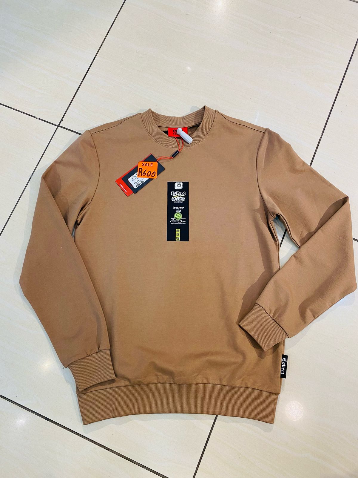 Enrico Coveri Brown Sweater