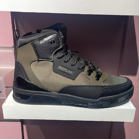 Replay Boot Black Brown