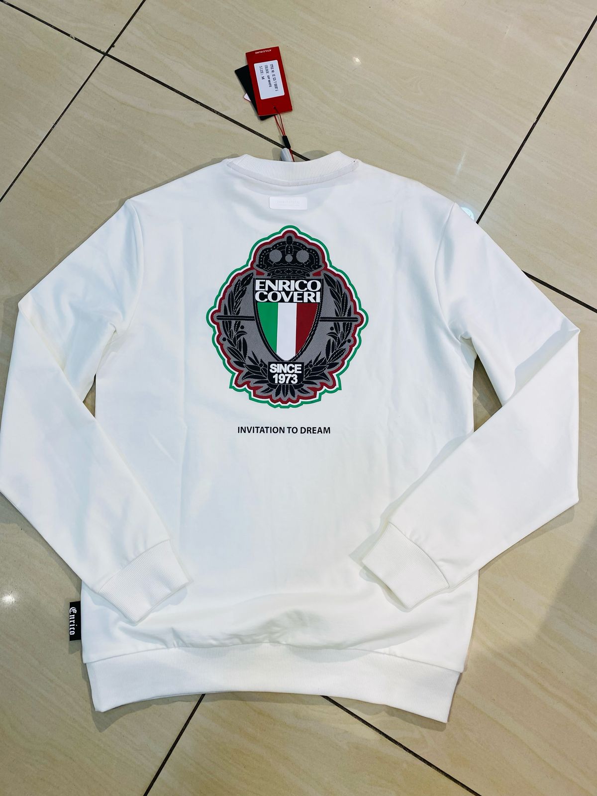 Enrico Coveri White Sweater