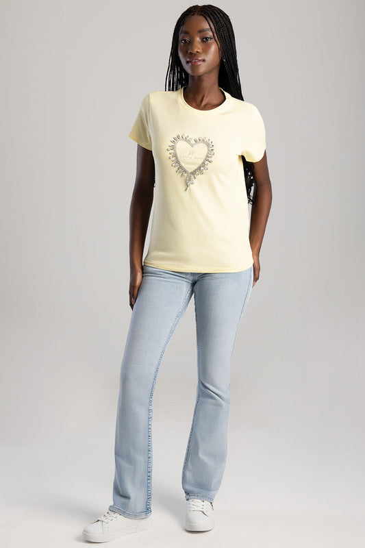 Sissy Boy Embroidered Heart Tshirt