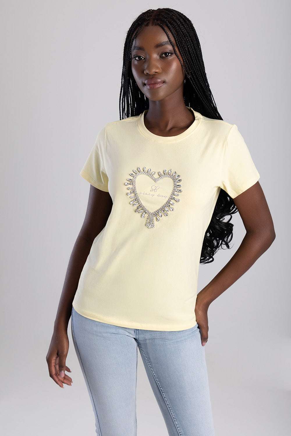 Sissy Boy Embroidered Heart Tshirt